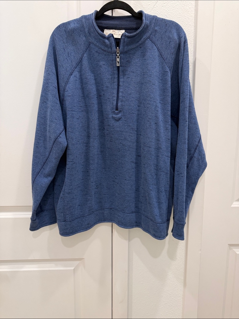 Tommy Bahama Blue Half-Zip Pullover